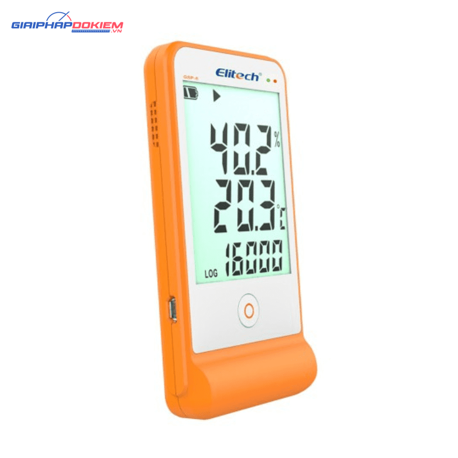Nhiệt ẩm kế tự ghi Elitech GSP-6 (Ghi 16000 điểm) 3 Nhiệt ẩm kế tự ghi Elitech GSP-6 (Ghi 16000 điểm)