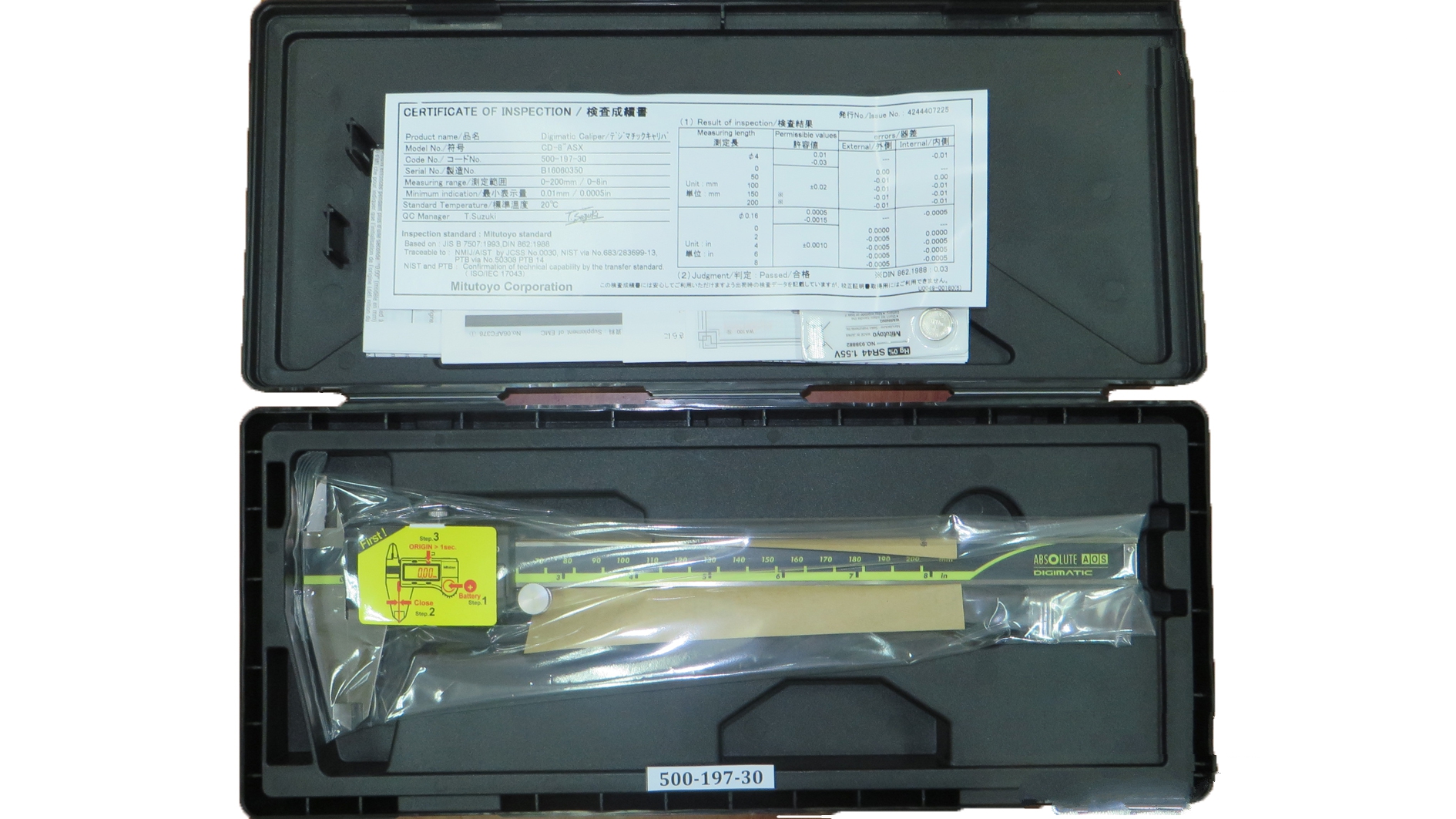 Thước cặp điện tử MITUTOYO 500-197-30 2 Thước cặp điện tử MITUTOYO 500-197-30