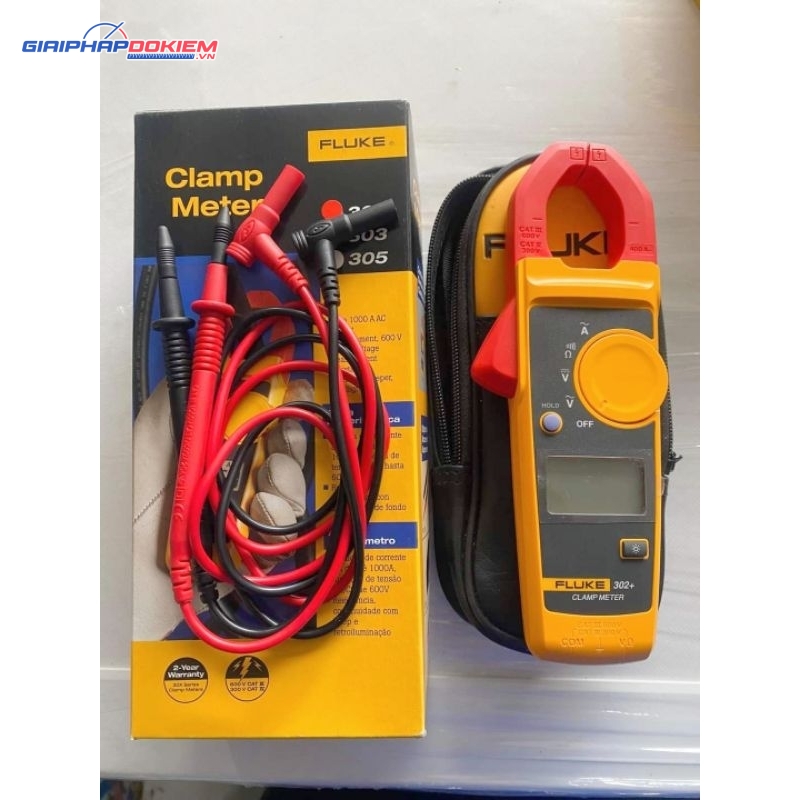Ampe kìm AC FLUKE 302+ (400A) 18 Ampe kìm AC FLUKE 302+ (400A) - Ảnh 10