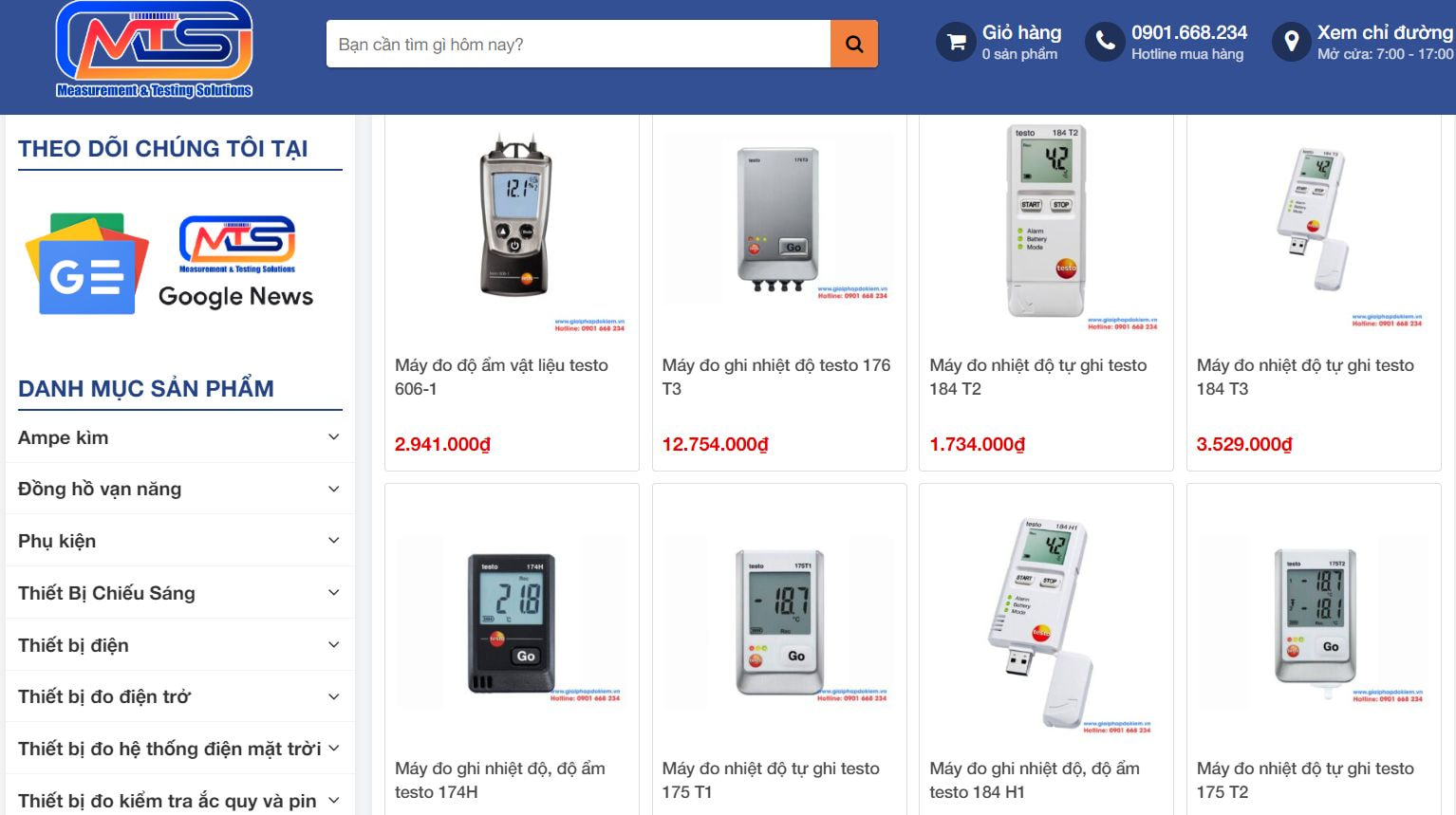 Đại lý Testo Việt Nam: Cung cấp hàng chính hãng, giá tốt, nhiều ưu đãi hấp dẫn 8 Giải Pháp Đo Kiểm cung cấp đa dạng dòng sản phẩm Testo