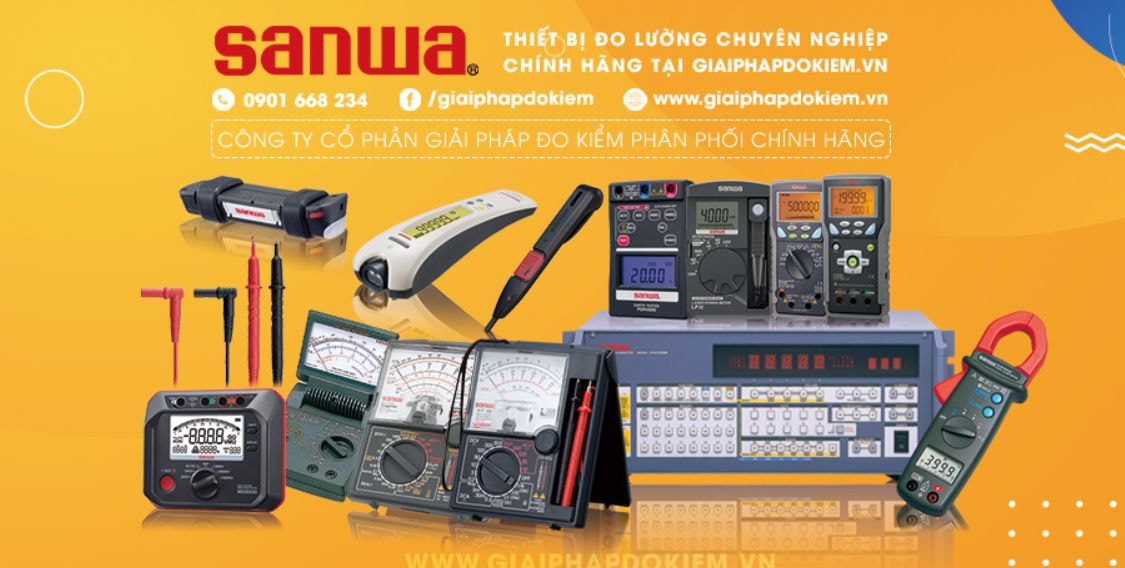 Đại lý Sanwa Việt Nam: Chuyên cung cấp các thiết bị đo lường Sanwa Nhật Bản