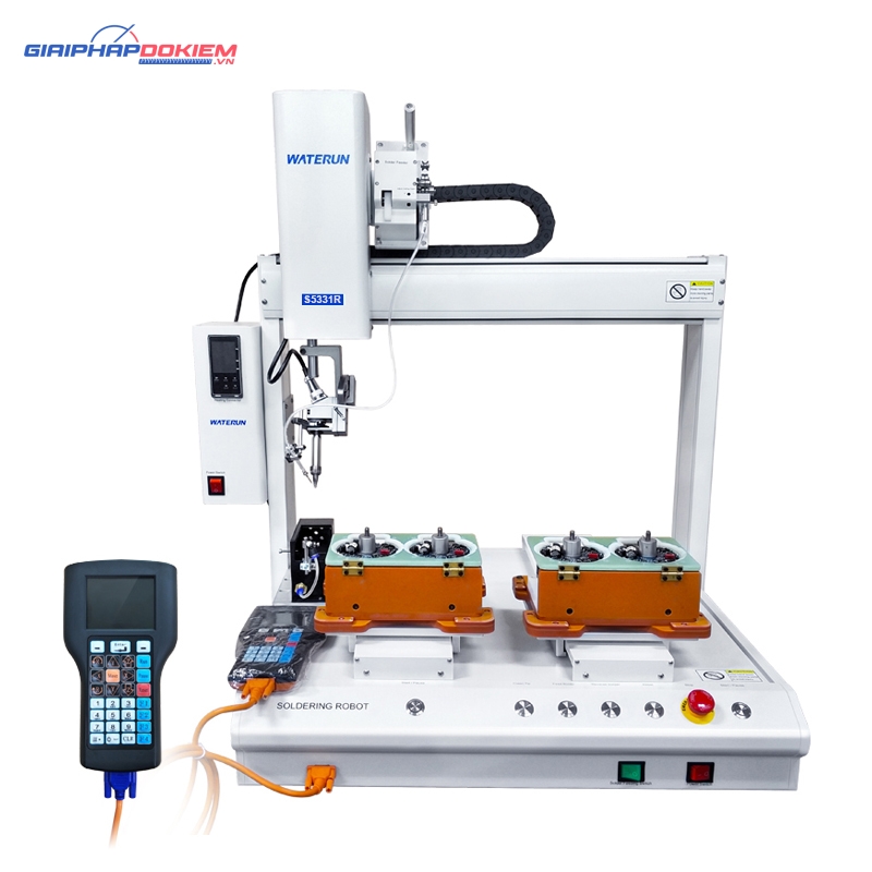 Robot Hàn Linh Kiện Tự Động Waterun S5331R 2 Robot Hàn Linh Kiện Tự Động Waterun S5331R