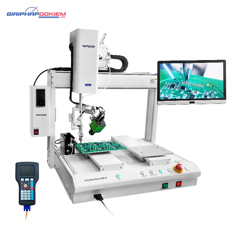 Robot Hàn Linh Kiện Tự Động Waterun S5331RV ( Có Màn Hình) 2 Robot Hàn Linh Kiện Tự Động Waterun S5331RV ( Có Màn Hình)