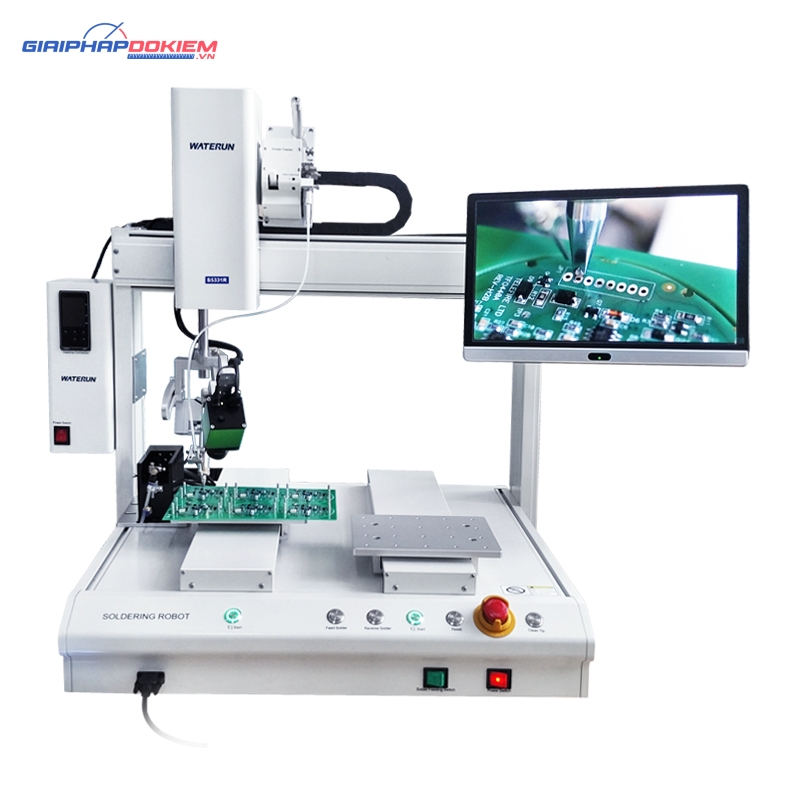 Robot Hàn Linh Kiện Tự Động Waterun S5331RV ( Có Màn Hình) 3 Robot Hàn Linh Kiện Tự Động Waterun S5331RV ( Có Màn Hình)