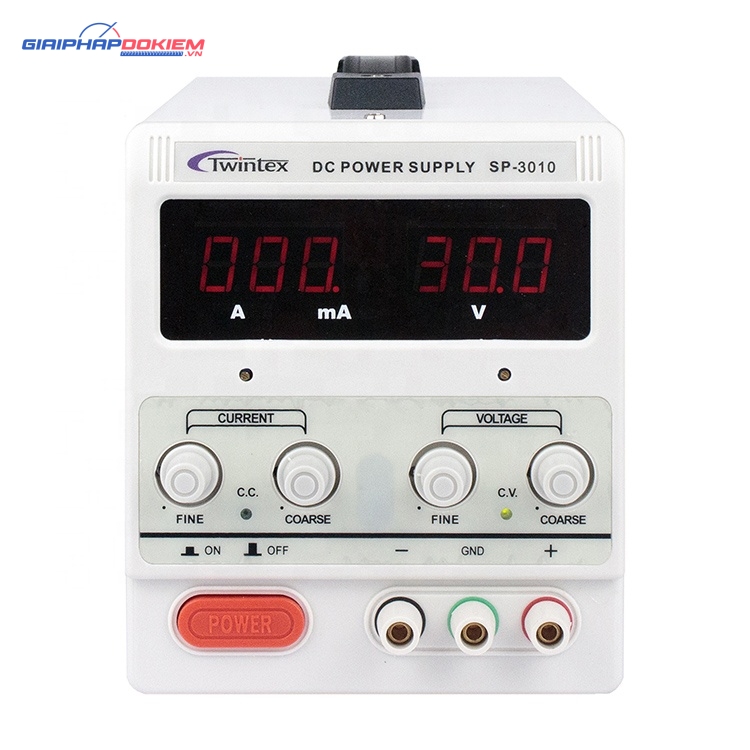 Bộ Cấp Nguồn Đa Năng Twintex SP-3010, 30V/10A 2 Bộ Cấp Nguồn Đa Năng Twintex SP-3010, 30V/10A