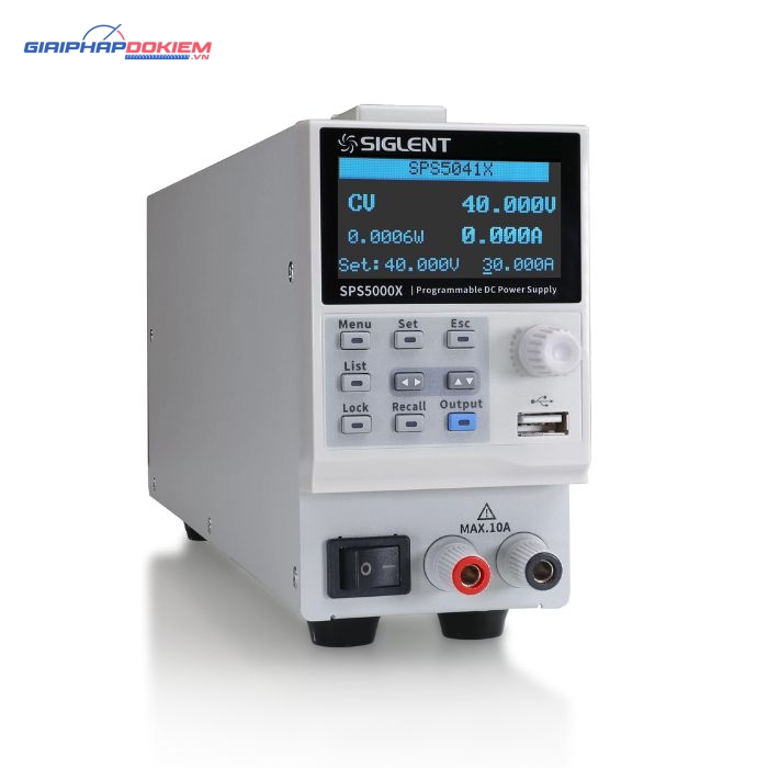 Bộ nguồn lập trình DC Siglent SPS5051X (10A-50V) 3 Bộ nguồn lập trình DC Siglent SPS5051X (10A-50V)