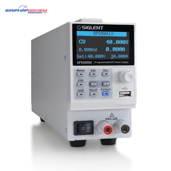 Bộ nguồn lập trình DC Siglent SPS5081X (15A-80V) 4 Bộ nguồn lập trình DC Siglent SPS5081X (15A-80V)