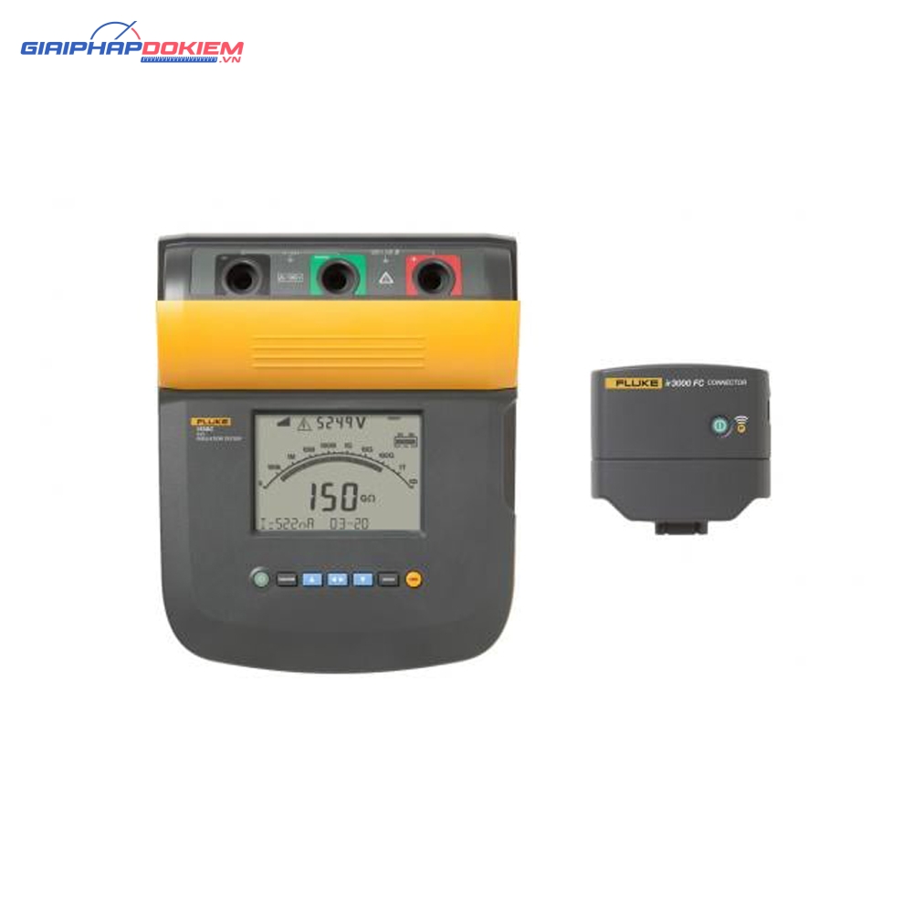 Máy đo điện trở cách điện FLUKE 1550C FC KIT (5000V, 1 TΩ ) 11 Máy đo điện trở cách điện FLUKE 1550C FC KIT (5000V, 1 TΩ )