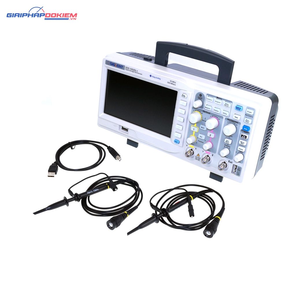 Máy Hiện Sóng Siglent SDS1052DL+, 50MHz, 2 kênh 5 Máy Hiện Sóng Siglent SDS1052DL+, 50MHz, 2 kênh