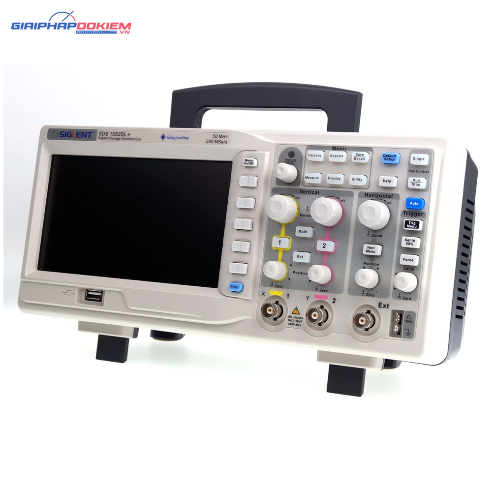 Máy Hiện Sóng Siglent SDS1052DL+, 50MHz, 2 kênh 4 Máy Hiện Sóng Siglent SDS1052DL+, 50MHz, 2 kênh