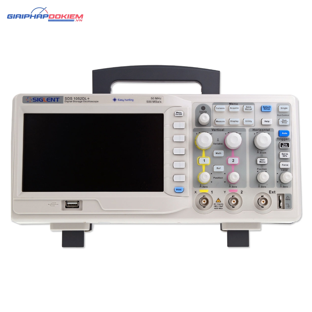 Máy Hiện Sóng Siglent SDS1052DL+, 50MHz, 2 kênh 2 Máy Hiện Sóng Siglent SDS1052DL+, 50MHz, 2 kênh