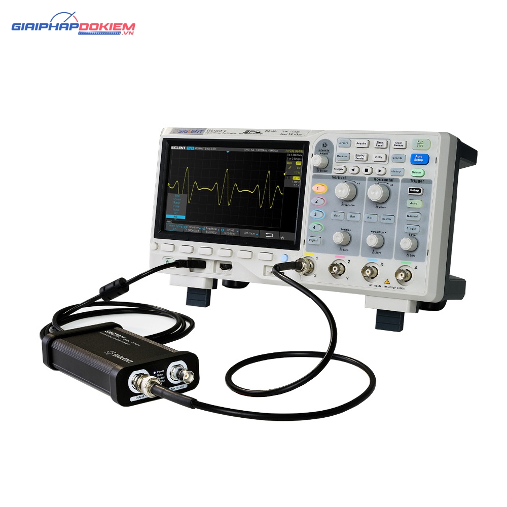 Máy hiện sóng Siglent SDS1104X-E 100MHz, 4 kênh 4 Máy hiện sóng Siglent SDS1104X-E 100MHz, 4 kênh