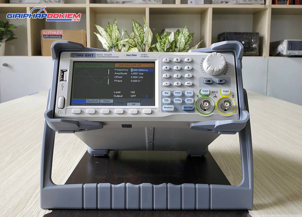 Máy phát xung Siglent SDG1032X Waveform Generator 6 Máy phát xung Siglent SDG1032X Waveform Generator