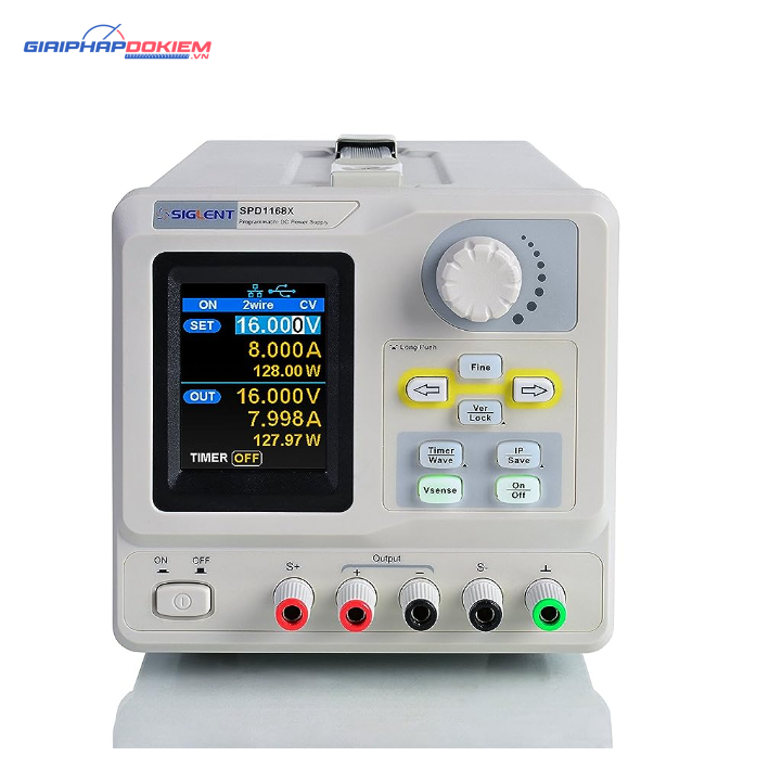 Nguồn một chiều (DC) Siglent SPD1168X, 0~16V/0~8A 4 Nguồn một chiều (DC) Siglent SPD1168X, 0~16V/0~8A