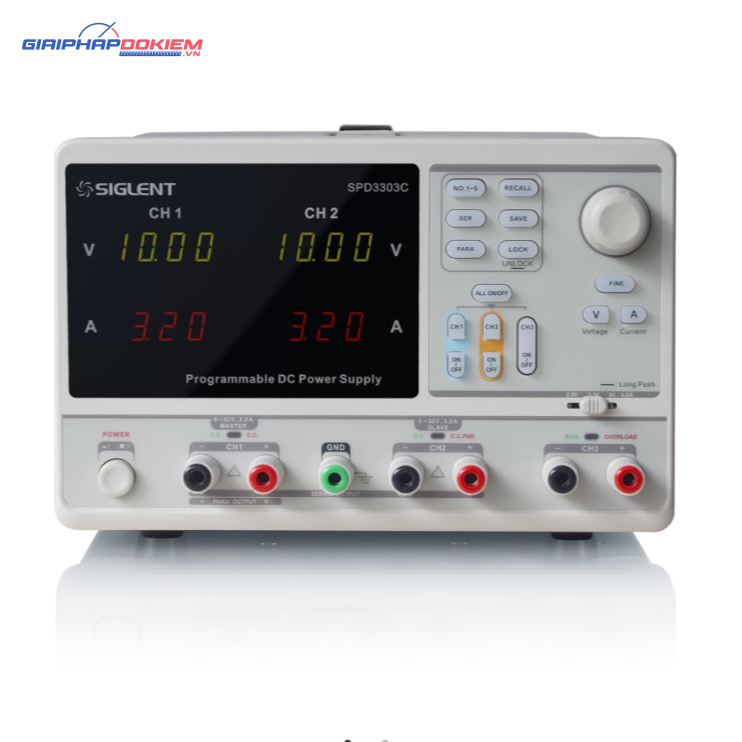 Nguồn một chiều (DC) Siglent SPD3303C-30V/3A 5 Nguồn một chiều (DC) Siglent SPD3303C-30V/3A