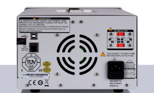 Nguồn một chiều (DC) Siglent SPD3303X-E, 03 ngõ ra, 32V/3A