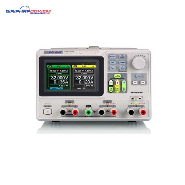 Nguồn một chiều (DC) Siglent SPD3303X-E, 03 ngõ ra, 32V/3A 3 Nguồn một chiều (DC) Siglent SPD3303X-E, 03 ngõ ra, 32V/3A