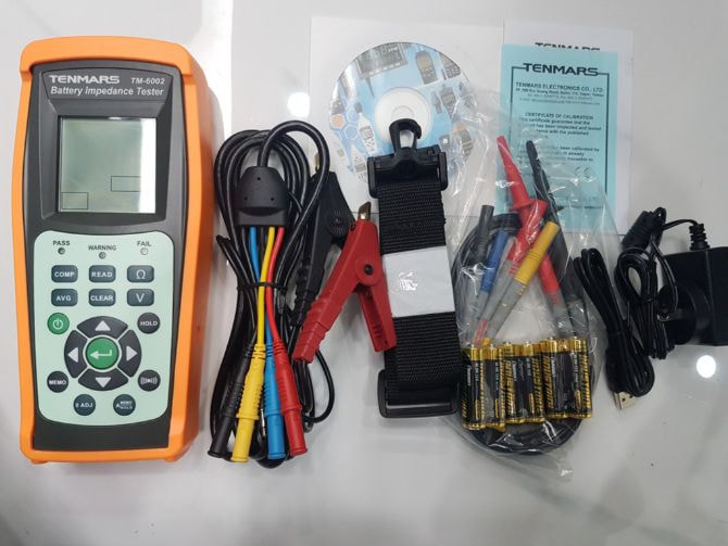Tenmars Việt Nam - Địa chỉ cung cấp các thiết bị đo lường Tenmars chính hãng 6 Máy đo nội trở ắc quy TENMARS
