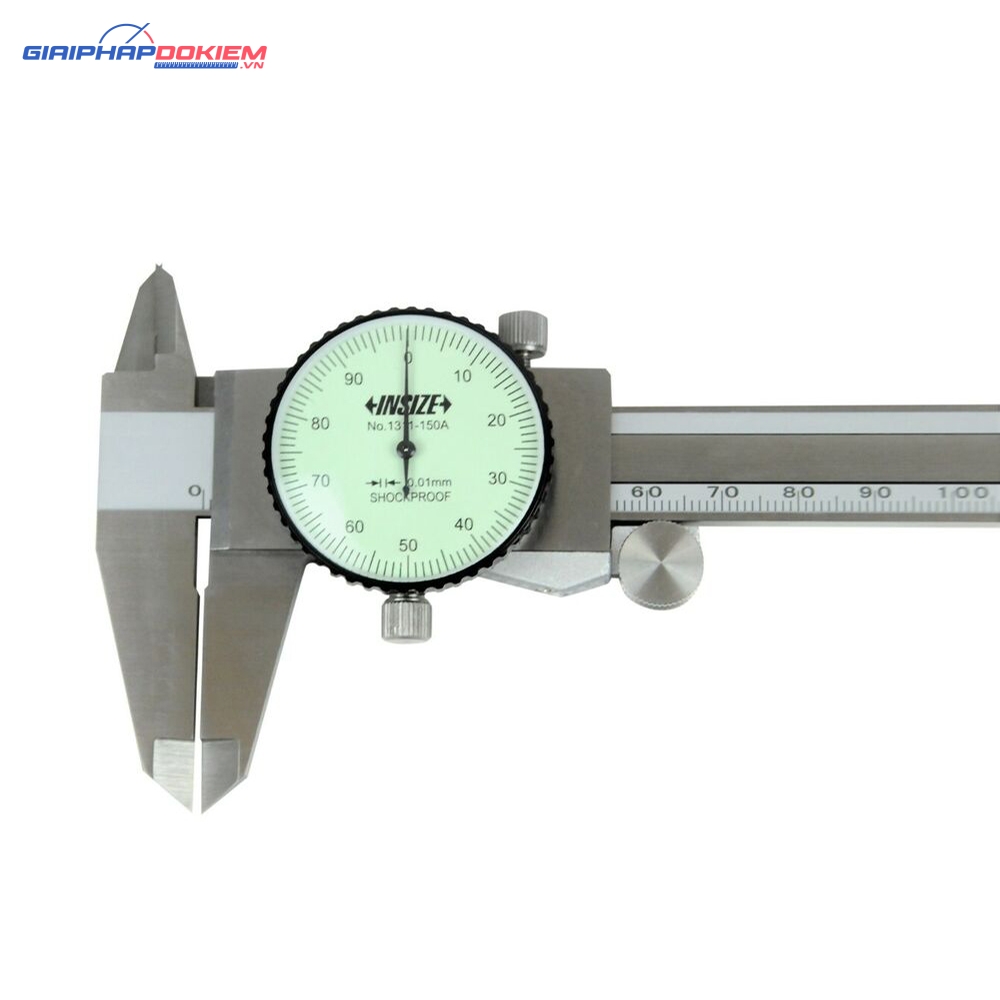 Thước cặp đồng hồ INSIZE 1311-150A (0-150mm / 0.01mm) 5 Thước cặp đồng hồ INSIZE 1311-150A (0-150mm / 0.01mm)