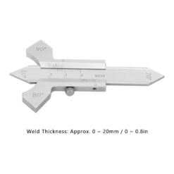 Thước đo mối hàn INSIZE 4830 (0-8mm; 0-20mm; 60°, 70°, 80°, 90°) 6 INSIZE 4830 3