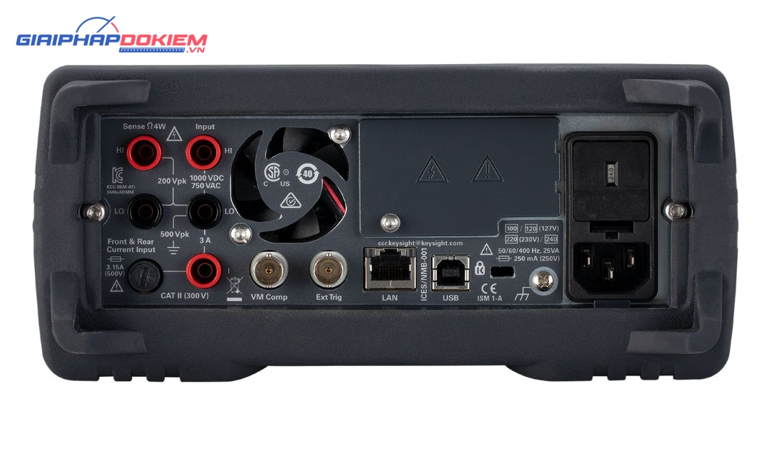 Đồng hồ vạn năng KEYSIGHT 34461A (without GPIB) (6 ½ digit; Không GPIB; 0.0035%) 4 Đồng hồ vạn năng KEYSIGHT 34461A (without GPIB) (6 ½ digit; Không GPIB; 0.0035%) - Ảnh 3