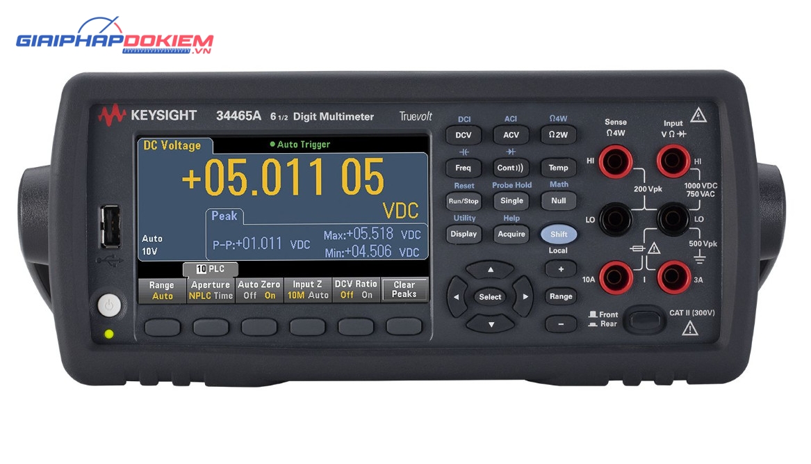 Đồng hồ vạn năng KEYSIGHT 34465A (6½ digit, 0,003%) 3 Đồng hồ vạn năng KEYSIGHT 34465A (6½ digit, 0,003%) - Ảnh 2