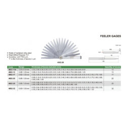Căn lá INSIZE 4602-17 6 Căn Lá Insize 4602-13A (0.03-0.50mm)