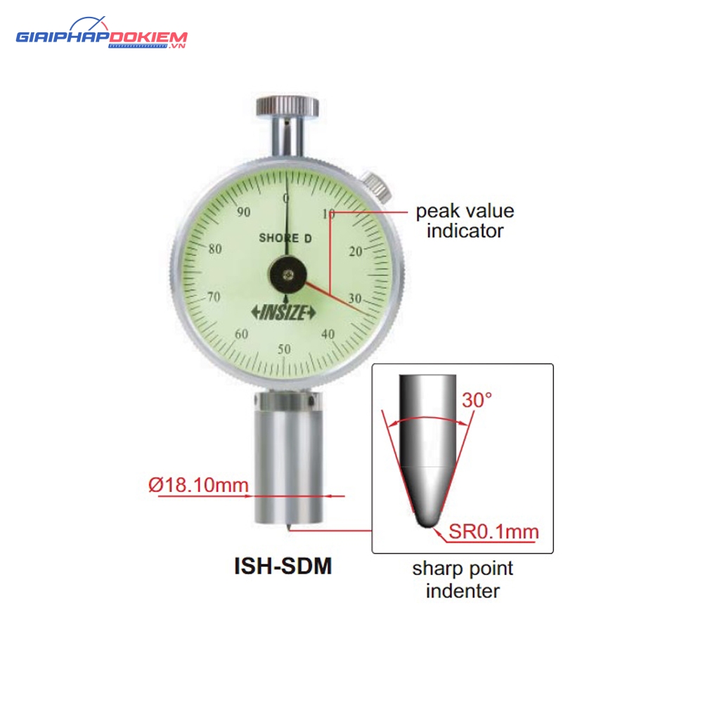Đồng hồ đo độ cứng INSIZE ISH-SDM 4 Đồng hồ đo độ cứng INSIZE ISH-SDM