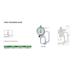 Đồng hồ đo độ dày cơ INSIZE 2367-10A 5 Đồng hồ đo độ dày cơ INSIZE 2367-10A