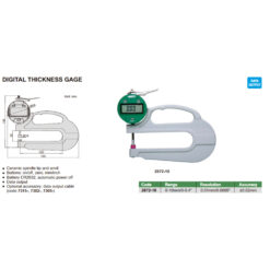 Đồng hồ đo dộ dày vật liệu điện tử INSIZE 2872-10 (0-10mm/0-0.4") 4 Đồng hồ đo dộ dày vật liệu điện tử INSIZE 2872-10 (0-10mm/0-0.4