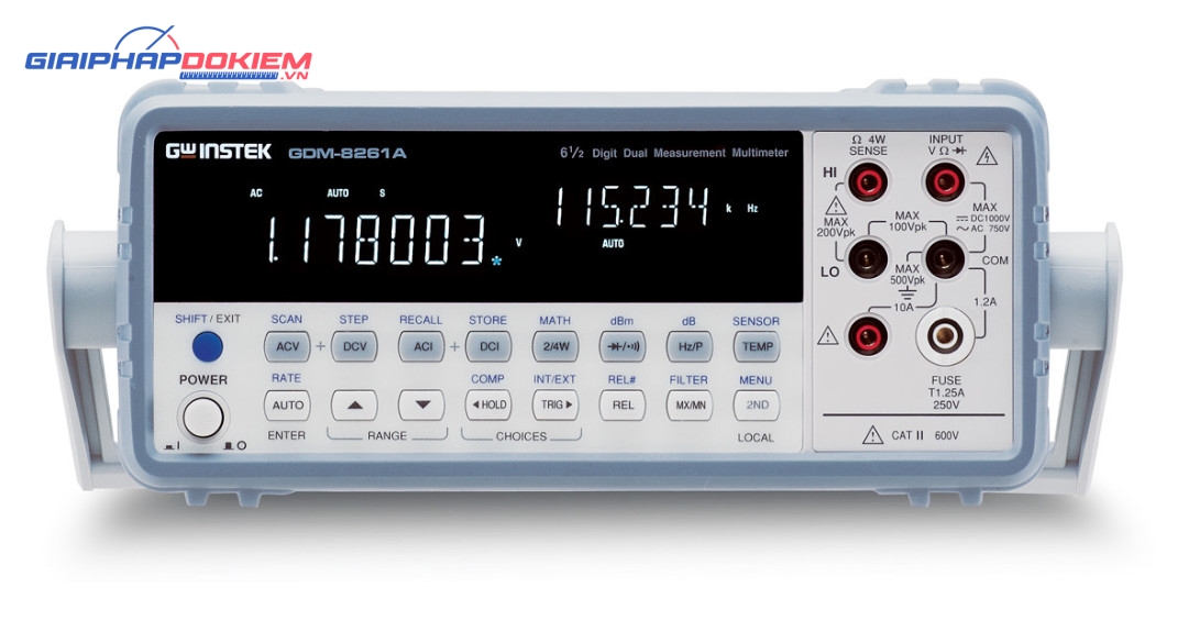 Đồng hồ vạn năng để bàn GW Instek GDM-8261A 3 Đồng hồ vạn năng để bàn GW Instek GDM-8261A