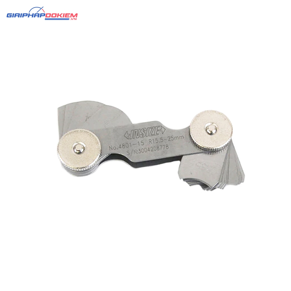 Dưỡng đo bán kính INSIZE 4801-15 5 Dưỡng đo bán kính INSIZE 4801-15