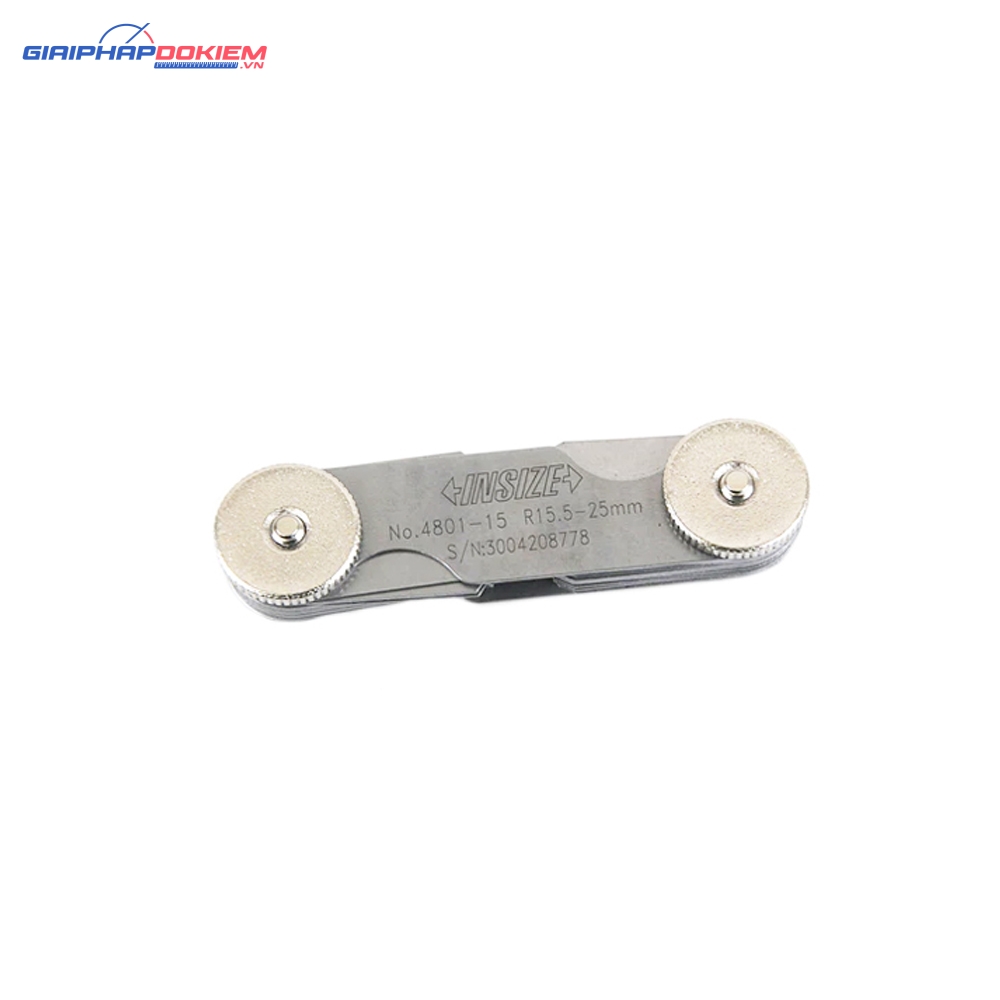 Dưỡng đo bán kính INSIZE 4801-15 4 Dưỡng đo bán kính INSIZE 4801-15
