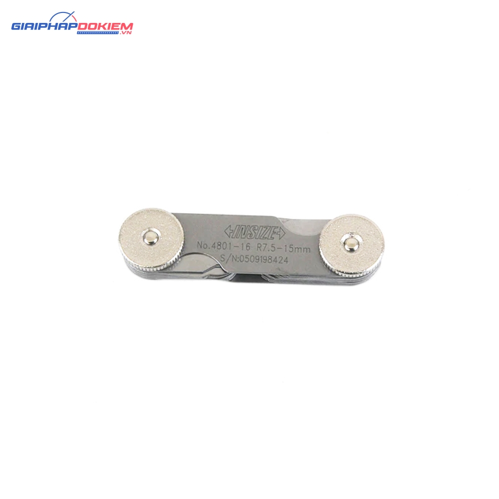 Dưỡng đo bán kính INSIZE 4801-16 3 Dưỡng đo bán kính INSIZE 4801-16