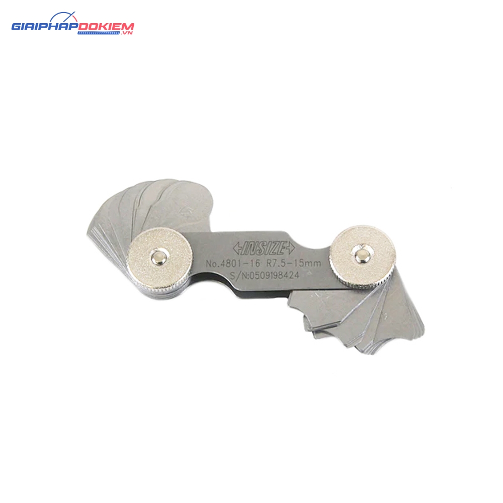 Dưỡng đo bán kính INSIZE 4801-16 4 Dưỡng đo bán kính INSIZE 4801-16