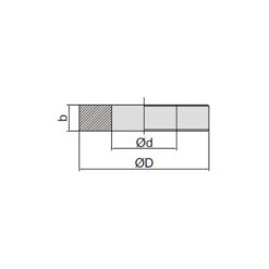 Dưỡng kiểm ren vòng chuẩn INSIZE 6312-8 (∅8) 5 Dưỡng kiểm tròn - vòng chuẩn INSIZE 6312-40 (∅40)