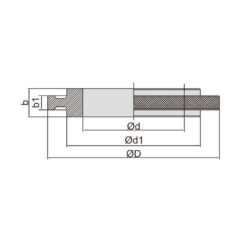 Dưỡng kiểm ren vòng chuẩn INSIZE 6312-8 (∅8) 4 Dưỡng kiểm tròn - vòng chuẩn INSIZE 6312-40 (∅40)