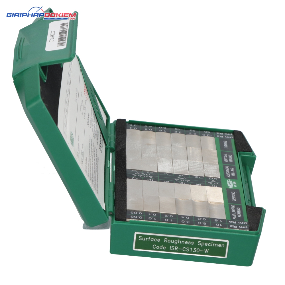 Mẫu so độ nhám bề mặt INSIZE ISR-CS130-W 5 Mẫu so độ nhám bề mặt INSIZE ISR-CS130-W