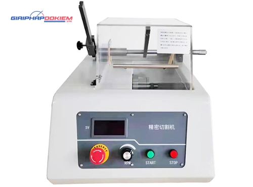 Máy cắt chính xác tốc độ thấp nhỏ FULWIN FY-QG-150JM 2 Máy cắt chính xác tốc độ thấp nhỏ FULWIN FY-QG-150JM