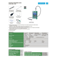 Máy đo chiều dày lớp sơn, phủ, mạ Insize 9501-1200 (0-1250µm, đầu đo từ tính) 4 Máy đo chiều dày lớp sơn, phủ, mạ Insize 9501-1200 (0-1250µm, đầu đo từ tính)