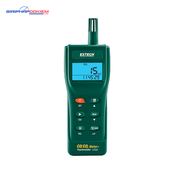 Máy đo CO/CO2 EXTECH CO260 3 Máy đo CO/CO2 EXTECH CO260