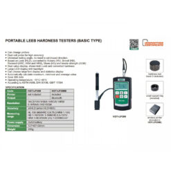 Máy đo độ cứng cầm tay Leeb INSIZE HDT-LP200 5 Máy đo độ cứng cầm tay Leeb INSIZE HDT-LP200