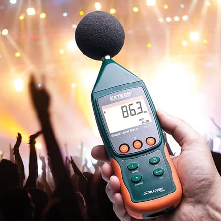 Máy đo độ ồn Extech SDL600 (datalogger) 5 Máy đo độ ồn Extech SDL600 (datalogger)