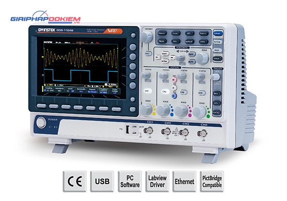 Máy hiện sóng số GW Instek GDS-1104B 2 Máy hiện sóng số GW Instek GDS-1104B
