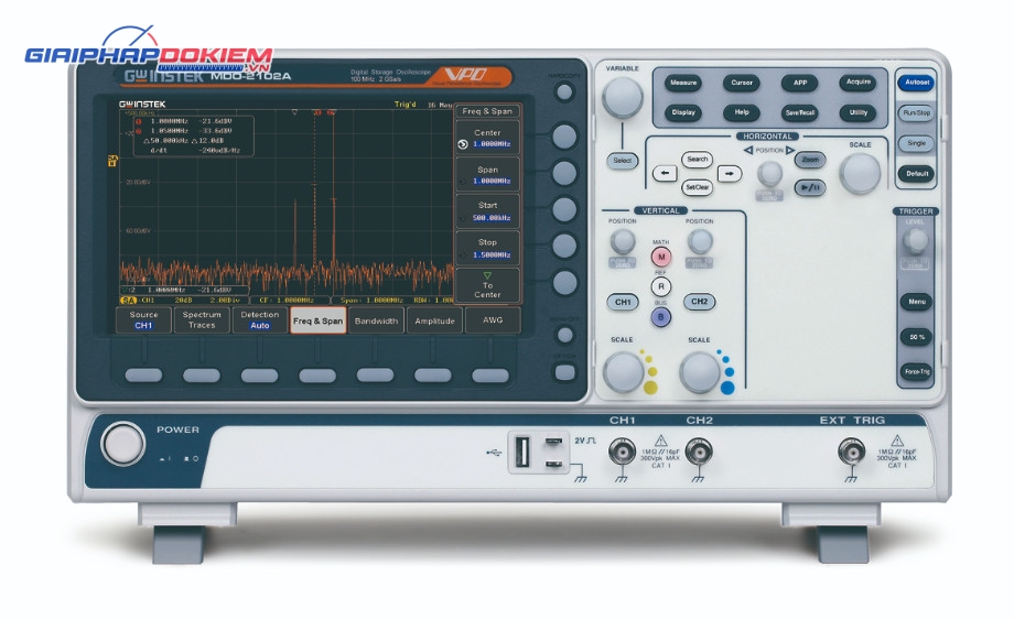 Máy hiện sóng số GW Instek MDO-2102A 2 Máy hiện sóng số GW Instek MDO-2102A