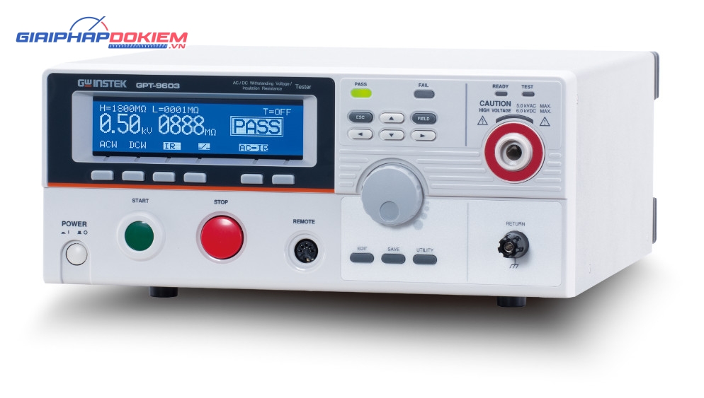 Máy kiểm tra an toàn điện GW Instek GPT-9603 2 Máy kiểm tra an toàn điện GW Instek GPT-9602