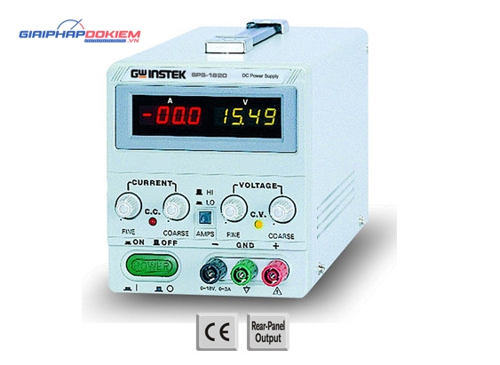 Nguồn DC chuyển mạch GW INSTEK SPS-606 (60V, 6A, 1CH) 2 Nguồn DC chuyển mạch GW INSTEK SPS-606 (60V, 6A, 1CH)