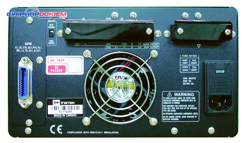 Nguồn DC lập trình tuyến tính GW Instek PPT-3615 3 Nguồn DC lập trình tuyến tính GW Instek PPT-3615