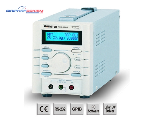 Nguồn DC lập trình tuyến tính GW INSTEK PSS-2005(GPIB) (20V, 5A) 2 Nguồn DC lập trình tuyến tính GW INSTEK PSS-2005(GPIB) (20V, 5A)