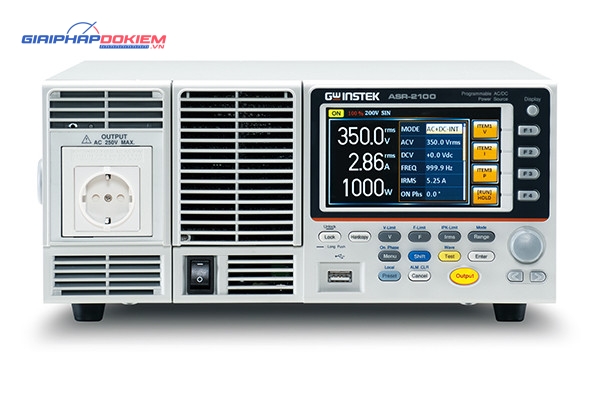 Nguồn lập trình AC/DC GW Instek ASR-2050 6 Nguồn lập trình AC/DC GW Instek ASR-2050